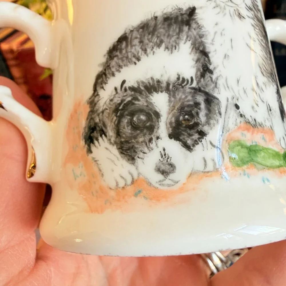 Vintage signed hand